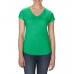 Anvil Womens Tri-Blend V-Neck Tee