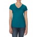 Anvil Womens Tri-Blend V-Neck Tee