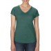 Anvil Womens Tri-Blend V-Neck Tee