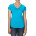 Anvil Womens Tri-Blend V-Neck Tee