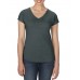 Anvil Womens Tri-Blend V-Neck Tee