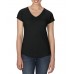 Anvil Womens Tri-Blend V-Neck Tee
