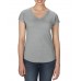 Anvil Womens Tri-Blend V-Neck Tee