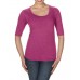 Anvil Women Tri-Blend Deep Scoop 3/4 Tee