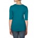 Anvil Women Tri-Blend Deep Scoop 3/4 Tee