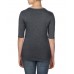 Anvil Women Tri-Blend Deep Scoop 3/4 Tee