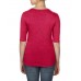Anvil Women Tri-Blend Deep Scoop 3/4 Tee