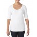 Anvil Women Tri-Blend Deep Scoop 3/4 Tee