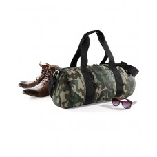 Bagbase Camo Barrel Bag