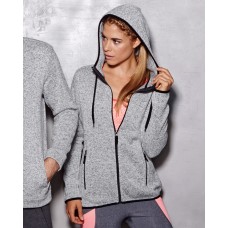 Active Womens Knit Fleece Jacket