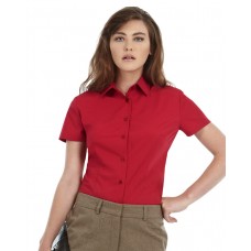 Ladies' Smart Short Sleeve Poplin Shirt